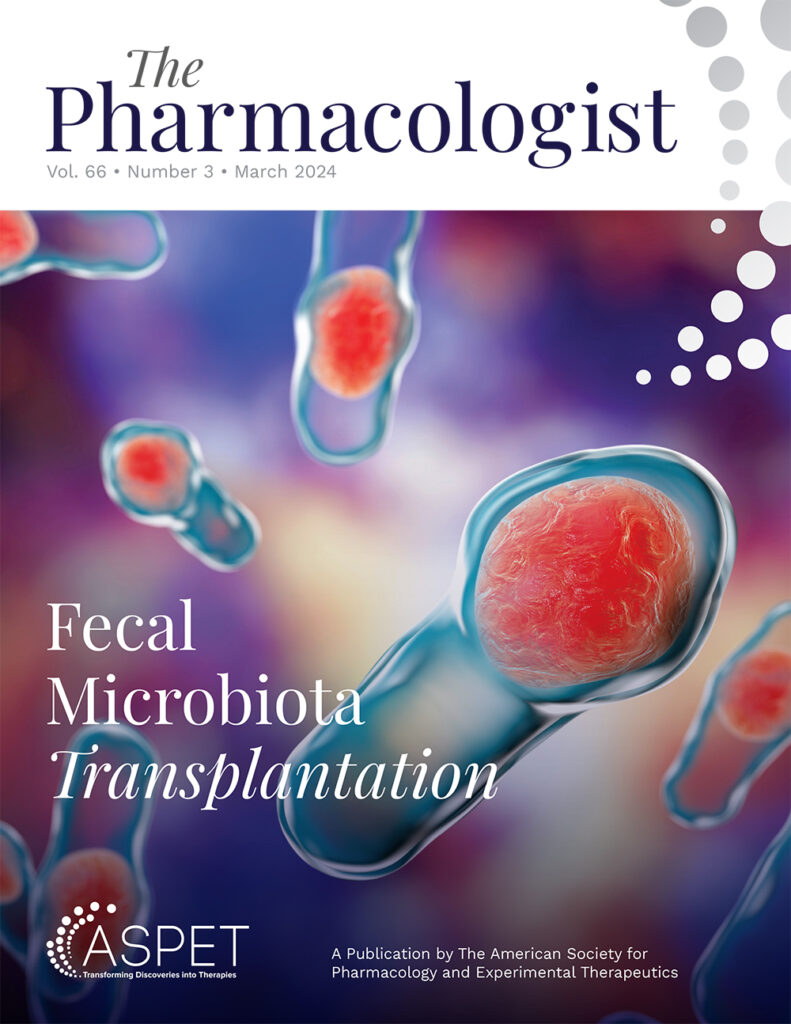 The cover of the March 2024 issue of The Pharmacologist