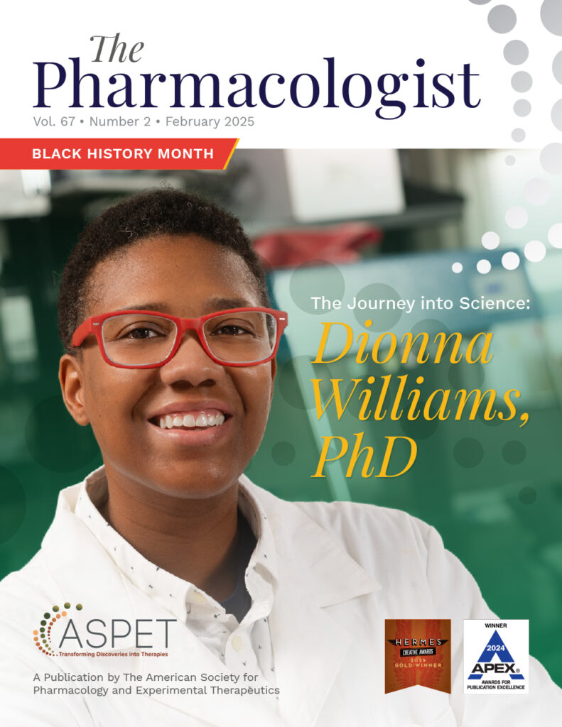 The cover of the February 2025 issue of The Pharmacologist