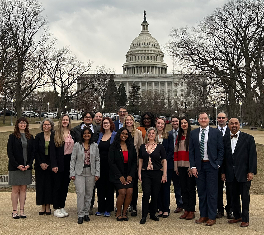 ASPET representatives on Capitol Hill